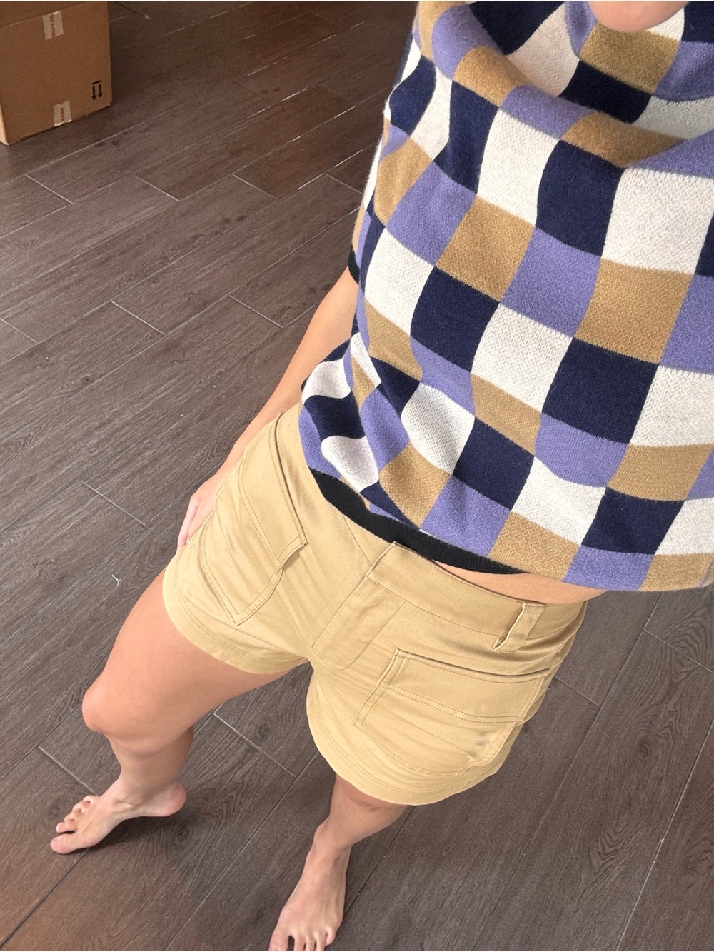 Tanya Taylor Tan Utility Shorts